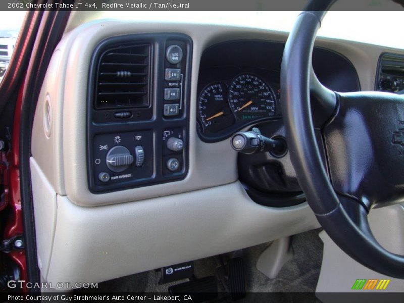Redfire Metallic / Tan/Neutral 2002 Chevrolet Tahoe LT 4x4