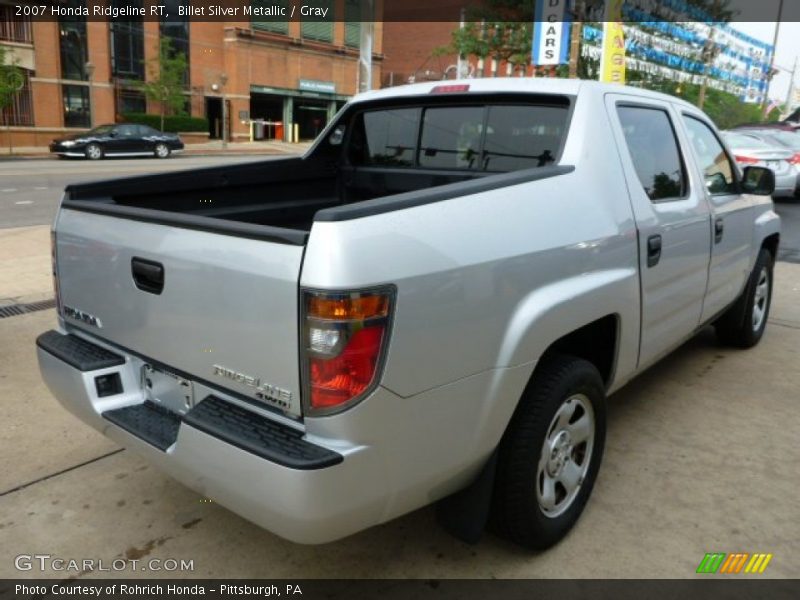 Billet Silver Metallic / Gray 2007 Honda Ridgeline RT