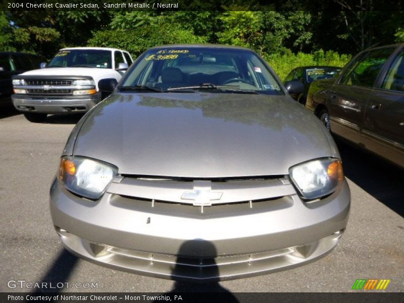 Sandrift Metallic / Neutral 2004 Chevrolet Cavalier Sedan