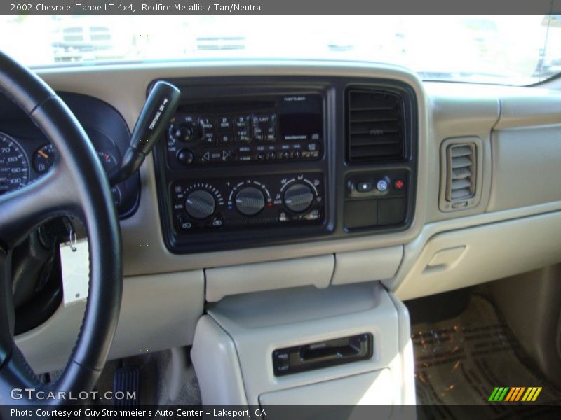 Redfire Metallic / Tan/Neutral 2002 Chevrolet Tahoe LT 4x4