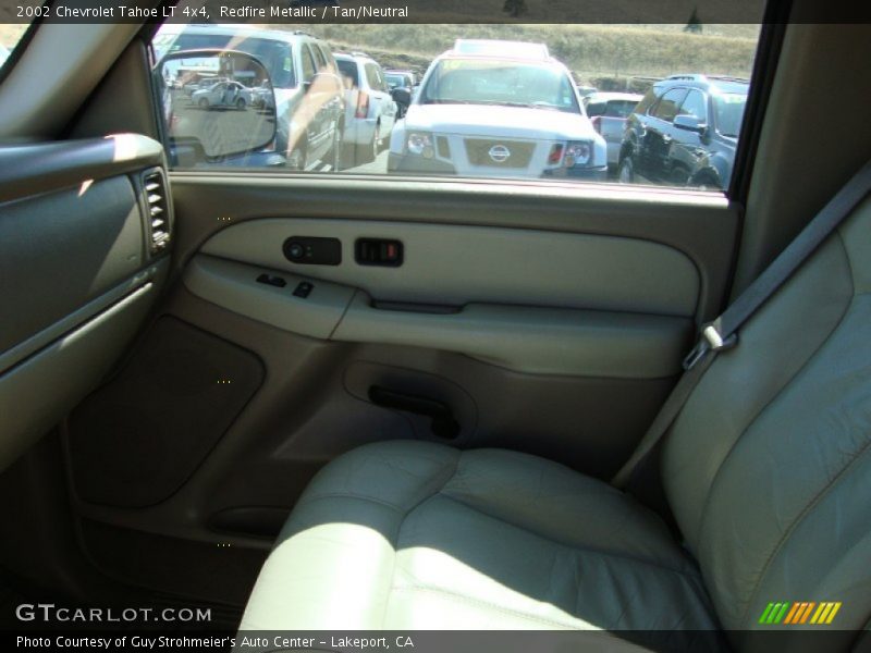 Redfire Metallic / Tan/Neutral 2002 Chevrolet Tahoe LT 4x4