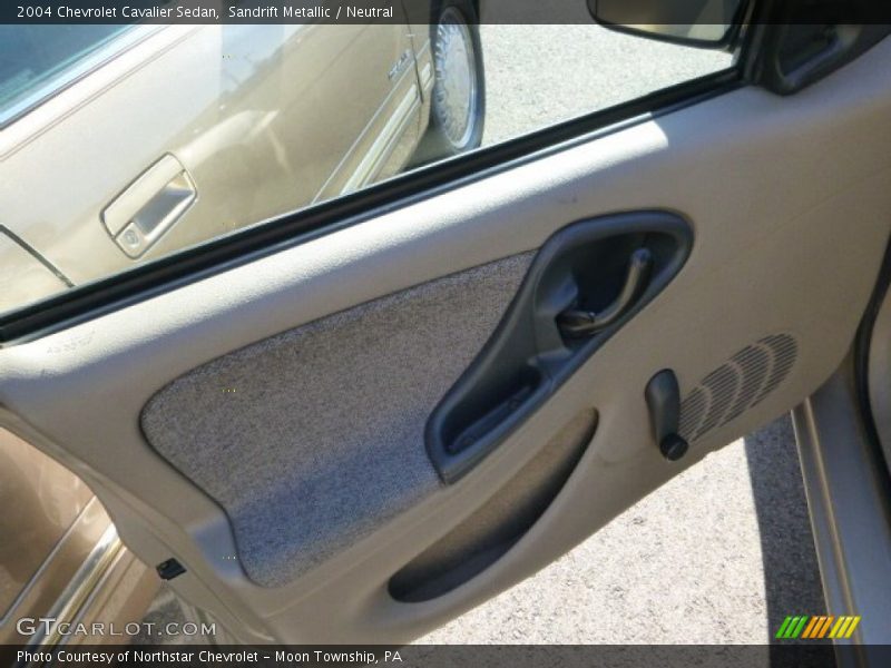 Sandrift Metallic / Neutral 2004 Chevrolet Cavalier Sedan