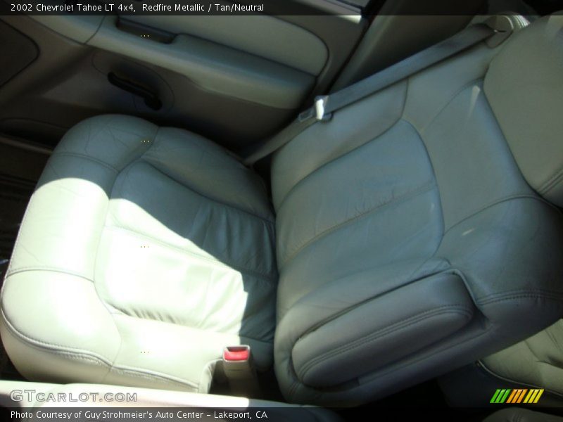 Redfire Metallic / Tan/Neutral 2002 Chevrolet Tahoe LT 4x4