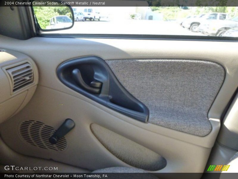 Sandrift Metallic / Neutral 2004 Chevrolet Cavalier Sedan