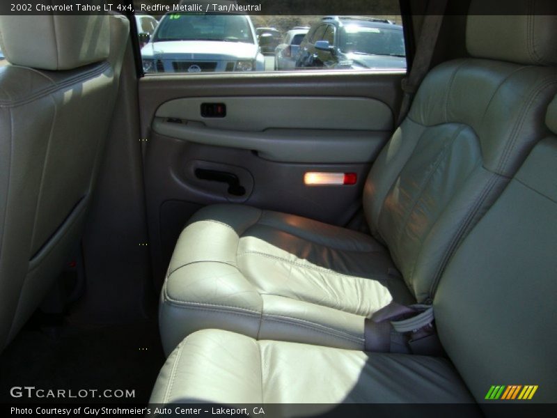 Redfire Metallic / Tan/Neutral 2002 Chevrolet Tahoe LT 4x4