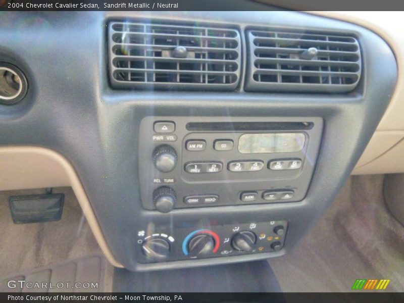 Sandrift Metallic / Neutral 2004 Chevrolet Cavalier Sedan