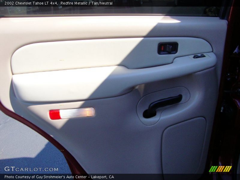 Redfire Metallic / Tan/Neutral 2002 Chevrolet Tahoe LT 4x4