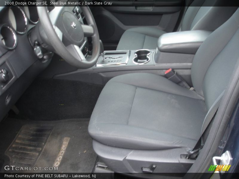 Steel Blue Metallic / Dark Slate Gray 2008 Dodge Charger SE
