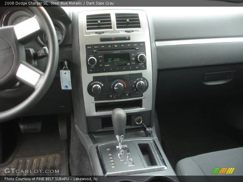 Steel Blue Metallic / Dark Slate Gray 2008 Dodge Charger SE