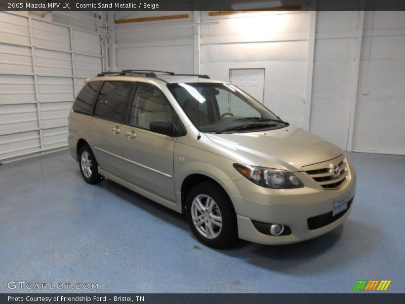 Cosmic Sand Metallic / Beige 2005 Mazda MPV LX