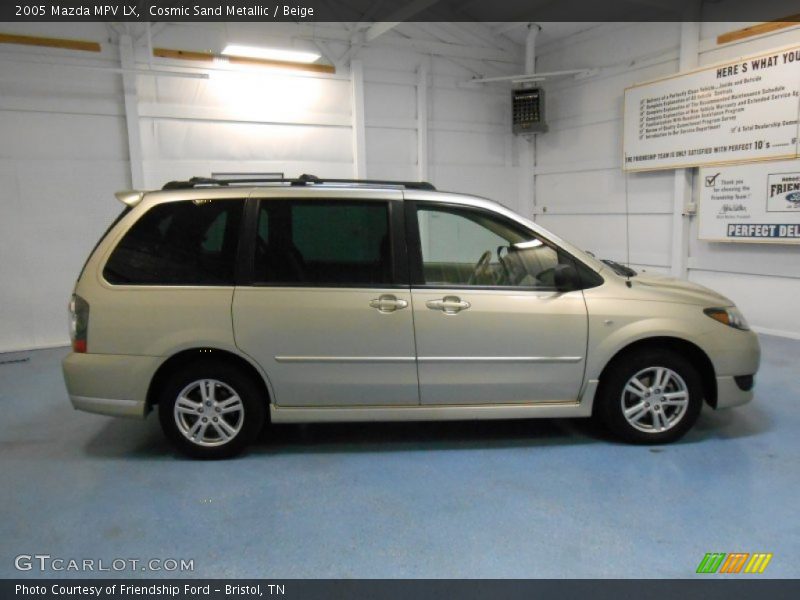 Cosmic Sand Metallic / Beige 2005 Mazda MPV LX