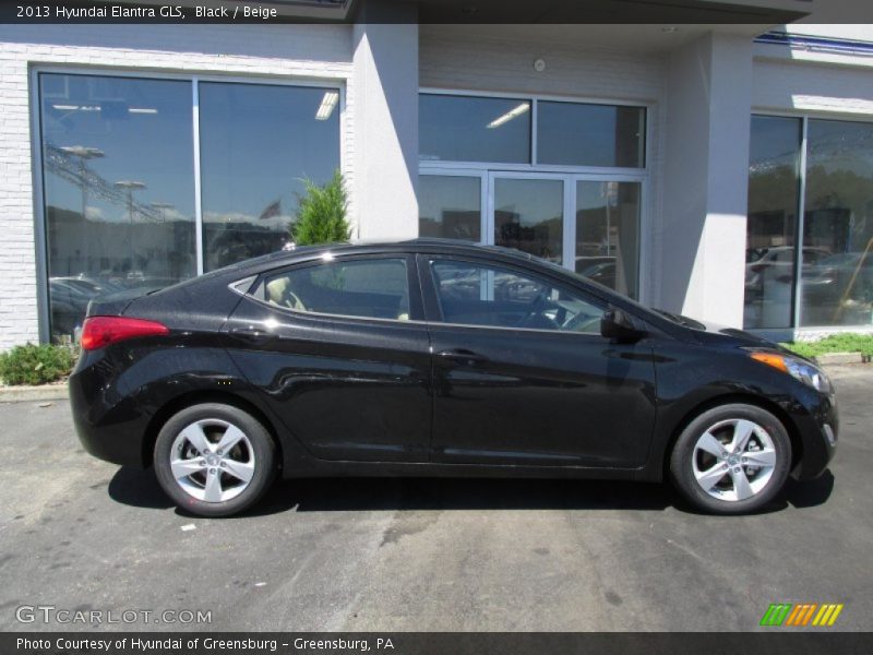 Black / Beige 2013 Hyundai Elantra GLS