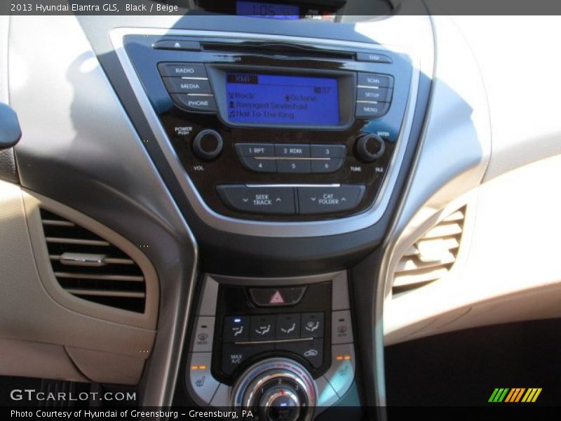 Black / Beige 2013 Hyundai Elantra GLS