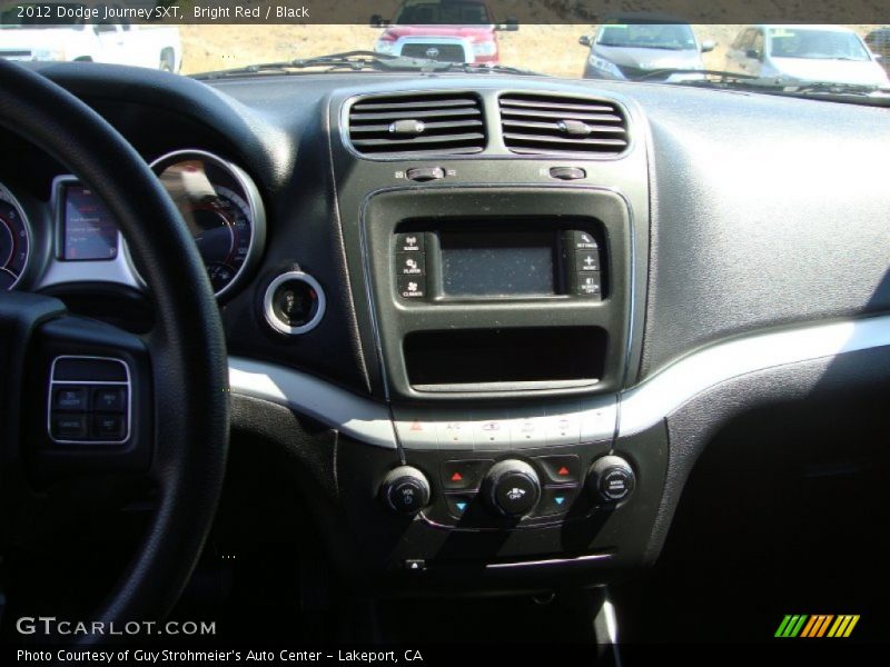 Bright Red / Black 2012 Dodge Journey SXT
