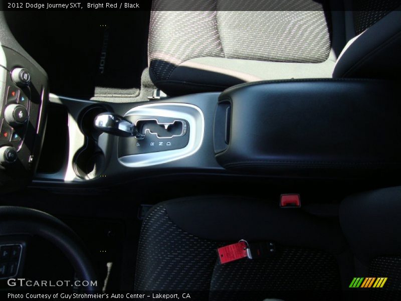 Bright Red / Black 2012 Dodge Journey SXT