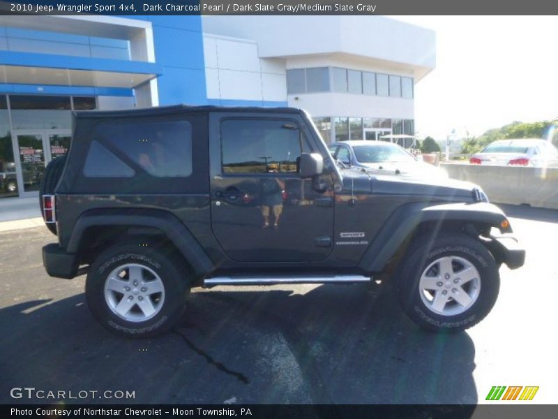 Dark Charcoal Pearl / Dark Slate Gray/Medium Slate Gray 2010 Jeep Wrangler Sport 4x4