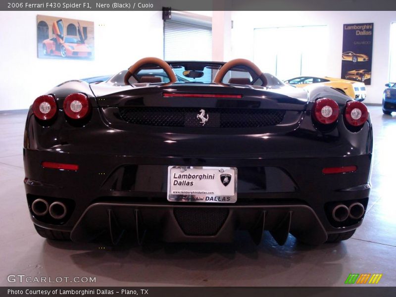 Nero (Black) / Cuoio 2006 Ferrari F430 Spider F1