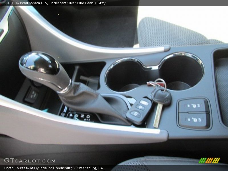 Iridescent Silver Blue Pearl / Gray 2013 Hyundai Sonata GLS