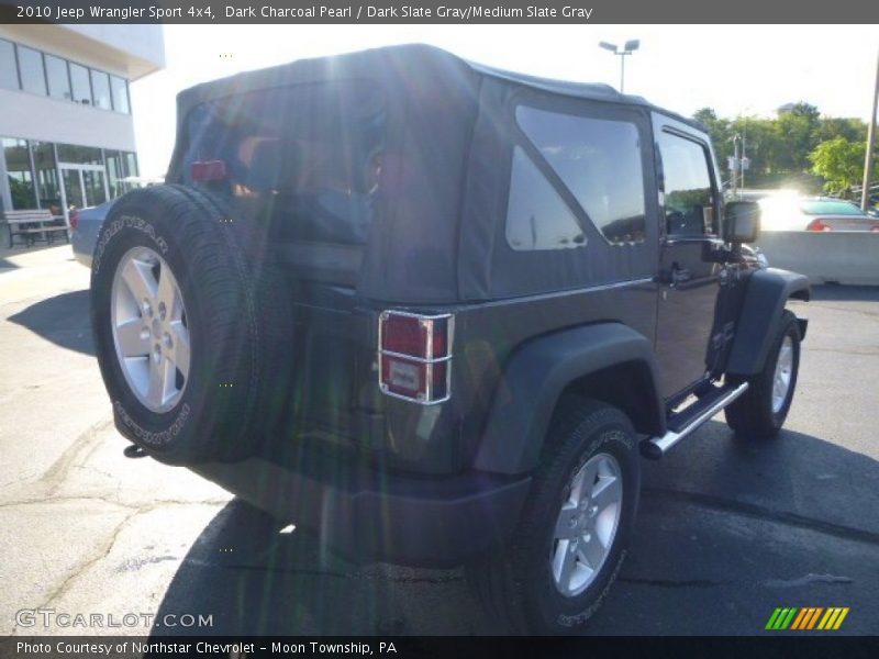 Dark Charcoal Pearl / Dark Slate Gray/Medium Slate Gray 2010 Jeep Wrangler Sport 4x4