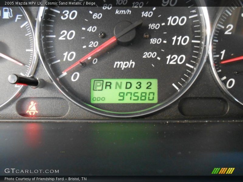 Cosmic Sand Metallic / Beige 2005 Mazda MPV LX