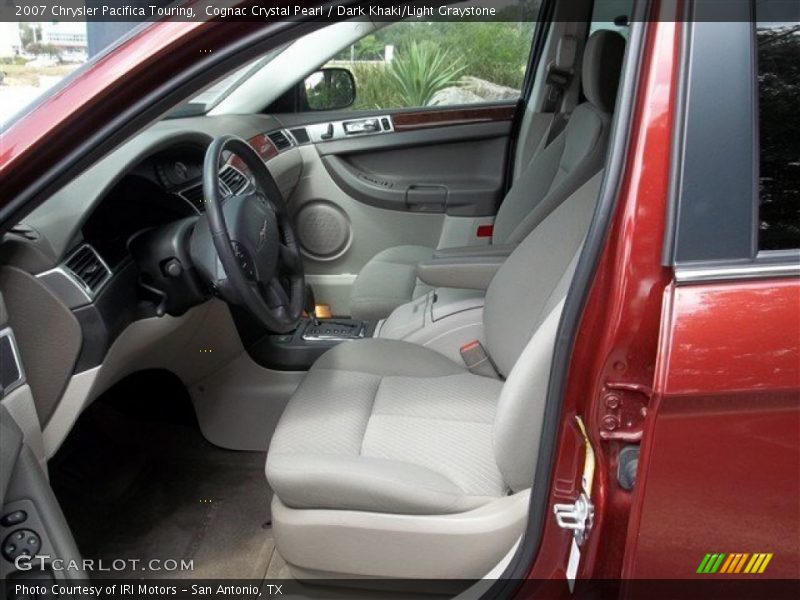 Cognac Crystal Pearl / Dark Khaki/Light Graystone 2007 Chrysler Pacifica Touring