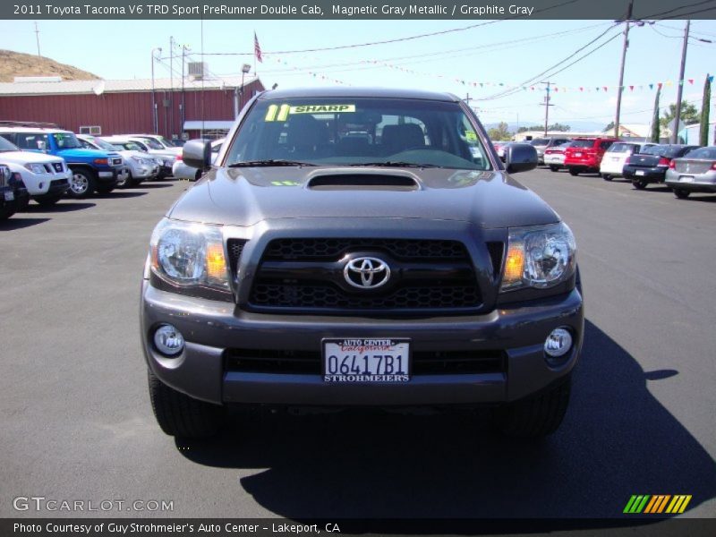 Magnetic Gray Metallic / Graphite Gray 2011 Toyota Tacoma V6 TRD Sport PreRunner Double Cab