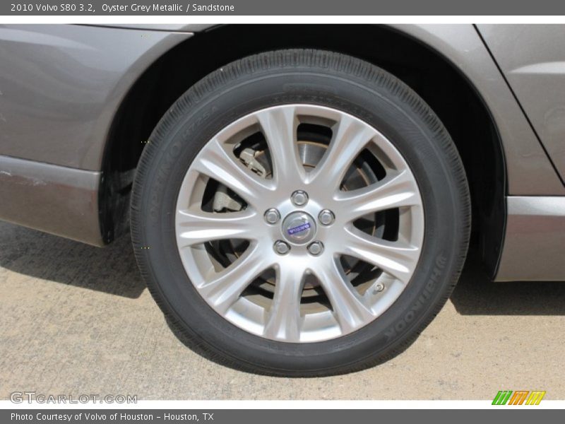 Oyster Grey Metallic / Sandstone 2010 Volvo S80 3.2