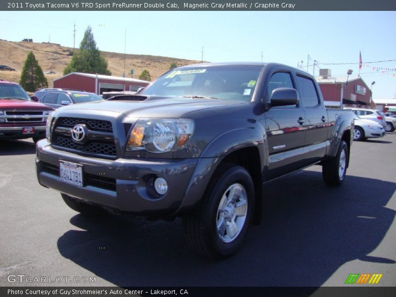 Magnetic Gray Metallic / Graphite Gray 2011 Toyota Tacoma V6 TRD Sport PreRunner Double Cab