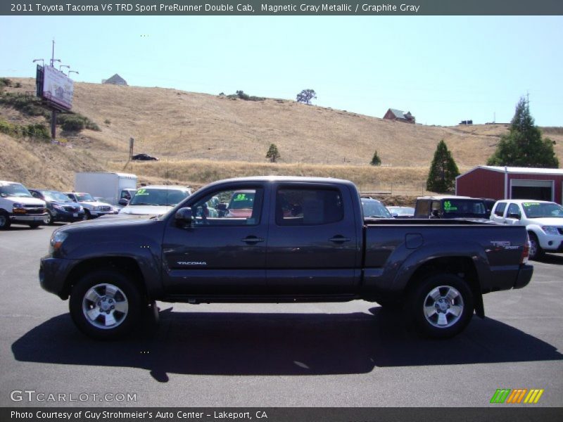 Magnetic Gray Metallic / Graphite Gray 2011 Toyota Tacoma V6 TRD Sport PreRunner Double Cab