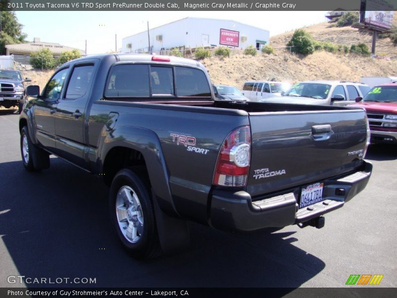 Magnetic Gray Metallic / Graphite Gray 2011 Toyota Tacoma V6 TRD Sport PreRunner Double Cab