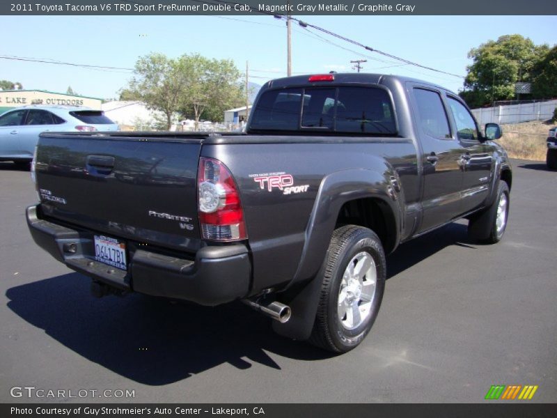 Magnetic Gray Metallic / Graphite Gray 2011 Toyota Tacoma V6 TRD Sport PreRunner Double Cab