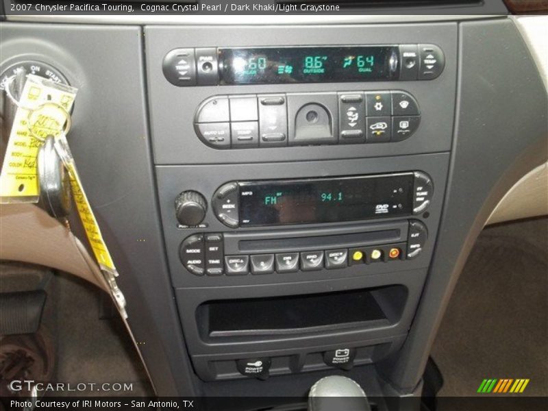Cognac Crystal Pearl / Dark Khaki/Light Graystone 2007 Chrysler Pacifica Touring