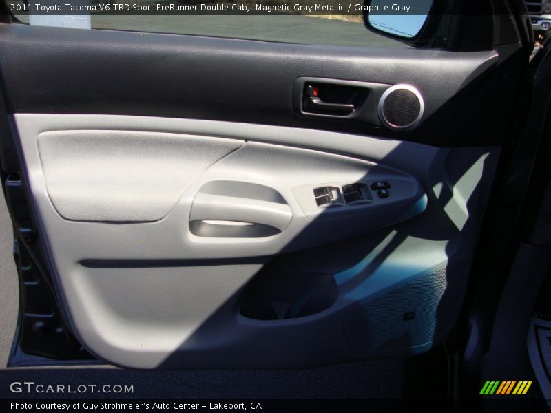 Magnetic Gray Metallic / Graphite Gray 2011 Toyota Tacoma V6 TRD Sport PreRunner Double Cab