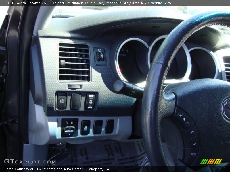 Magnetic Gray Metallic / Graphite Gray 2011 Toyota Tacoma V6 TRD Sport PreRunner Double Cab