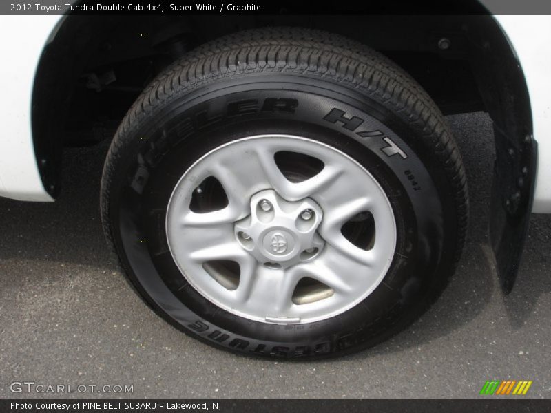 Super White / Graphite 2012 Toyota Tundra Double Cab 4x4