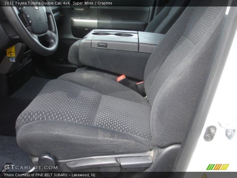 Super White / Graphite 2012 Toyota Tundra Double Cab 4x4