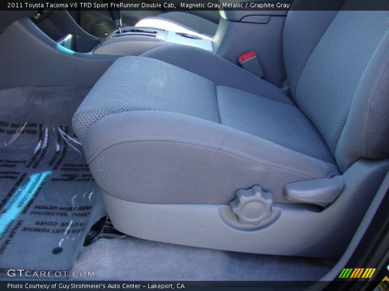 Magnetic Gray Metallic / Graphite Gray 2011 Toyota Tacoma V6 TRD Sport PreRunner Double Cab