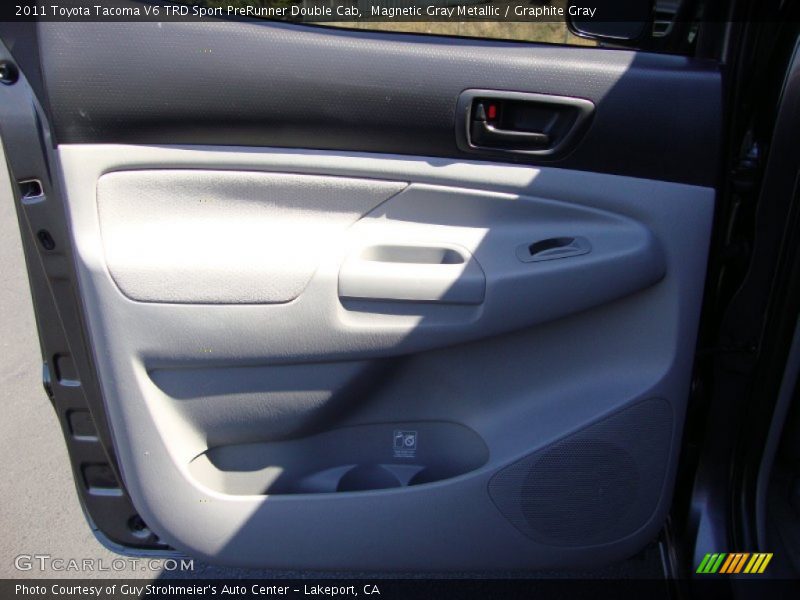 Magnetic Gray Metallic / Graphite Gray 2011 Toyota Tacoma V6 TRD Sport PreRunner Double Cab