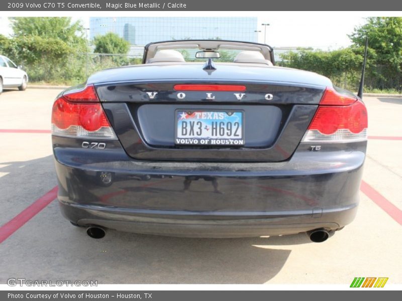 Magic Blue Metallic / Calcite 2009 Volvo C70 T5 Convertible