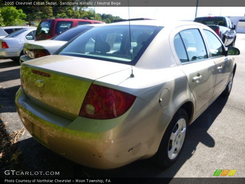 Sandstone Metallic / Neutral Beige 2005 Chevrolet Cobalt Sedan