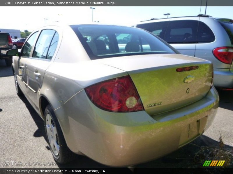 Sandstone Metallic / Neutral Beige 2005 Chevrolet Cobalt Sedan