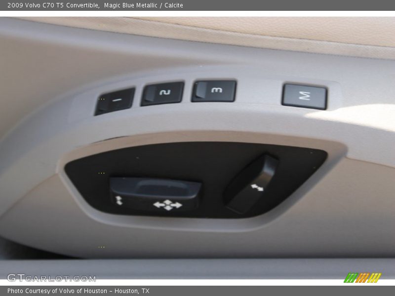 Magic Blue Metallic / Calcite 2009 Volvo C70 T5 Convertible