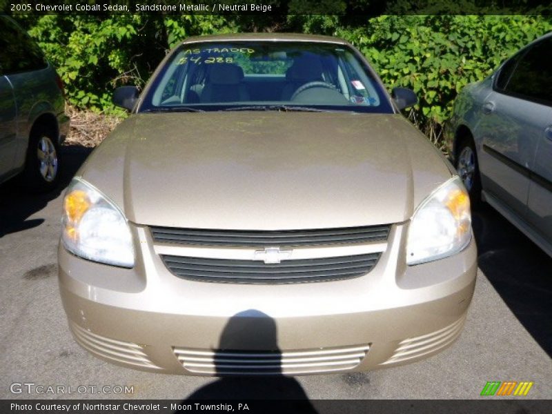 Sandstone Metallic / Neutral Beige 2005 Chevrolet Cobalt Sedan