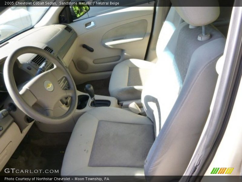 Sandstone Metallic / Neutral Beige 2005 Chevrolet Cobalt Sedan