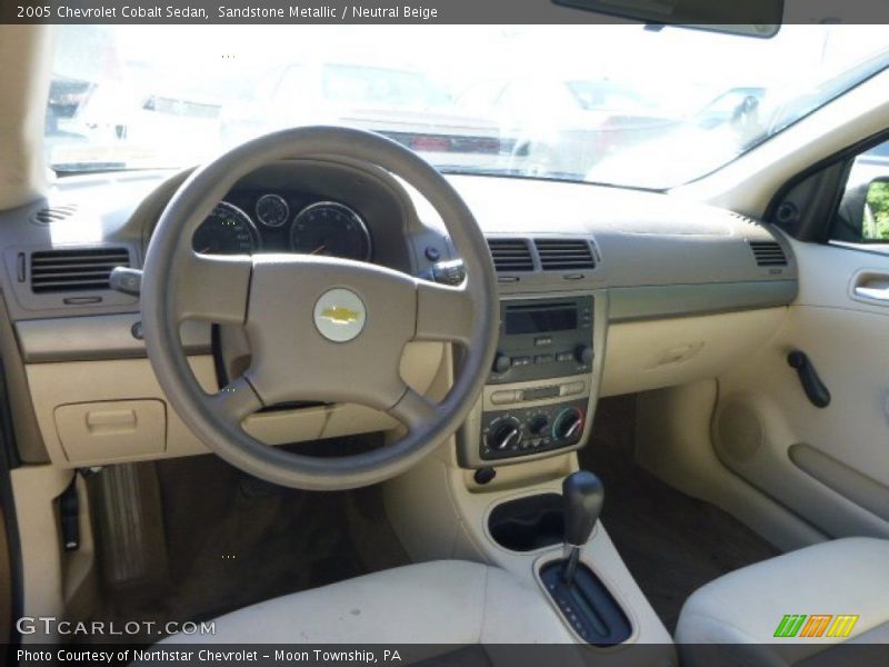 Sandstone Metallic / Neutral Beige 2005 Chevrolet Cobalt Sedan