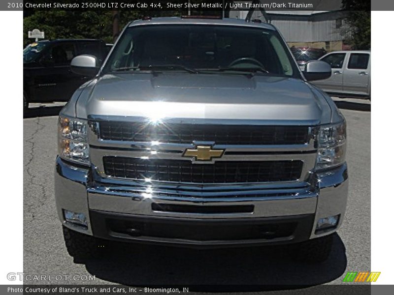 Sheer Silver Metallic / Light Titanium/Dark Titanium 2010 Chevrolet Silverado 2500HD LTZ Crew Cab 4x4