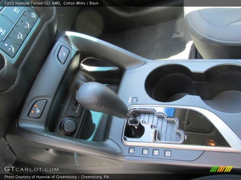 Cotton White / Black 2013 Hyundai Tucson GLS AWD