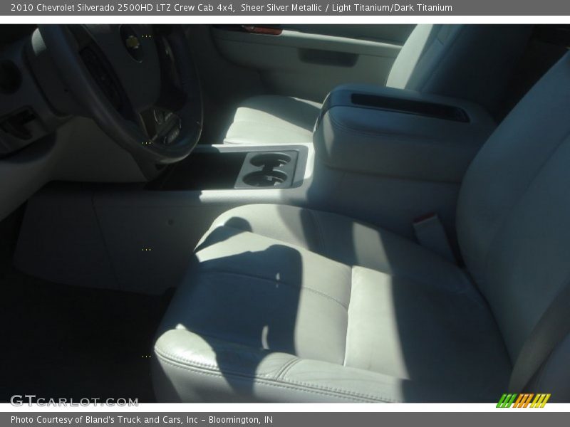 Sheer Silver Metallic / Light Titanium/Dark Titanium 2010 Chevrolet Silverado 2500HD LTZ Crew Cab 4x4