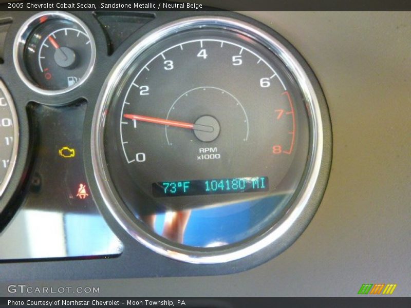 Sandstone Metallic / Neutral Beige 2005 Chevrolet Cobalt Sedan