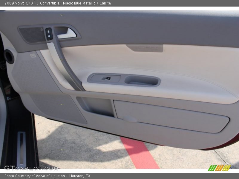 Magic Blue Metallic / Calcite 2009 Volvo C70 T5 Convertible